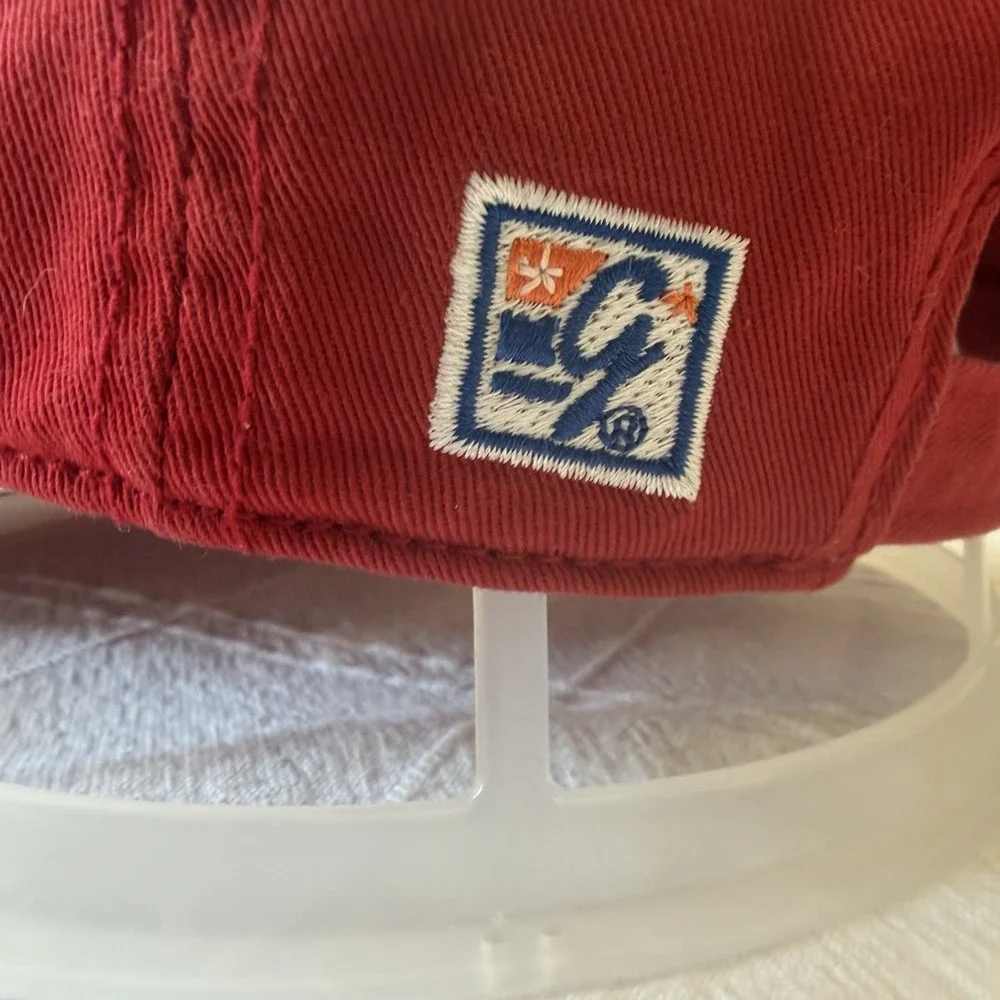 NCAA Atlanta Coca Cola 2007 Final Four Red Adjustable Hat